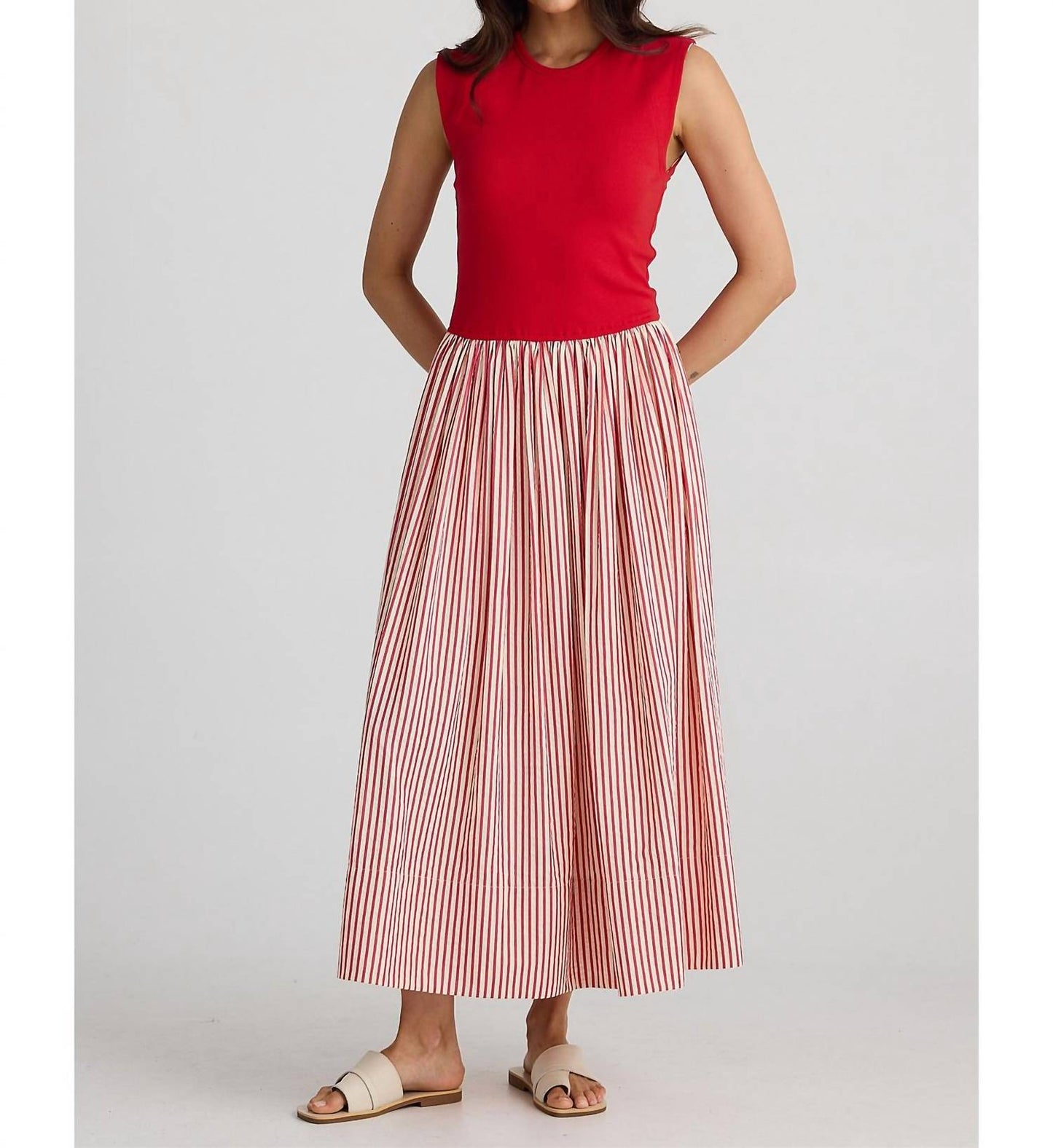 Brave + True - Daphne Stripe Maxi Dress