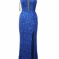 Aleta - Sequin Sweetheart Evening Dress
