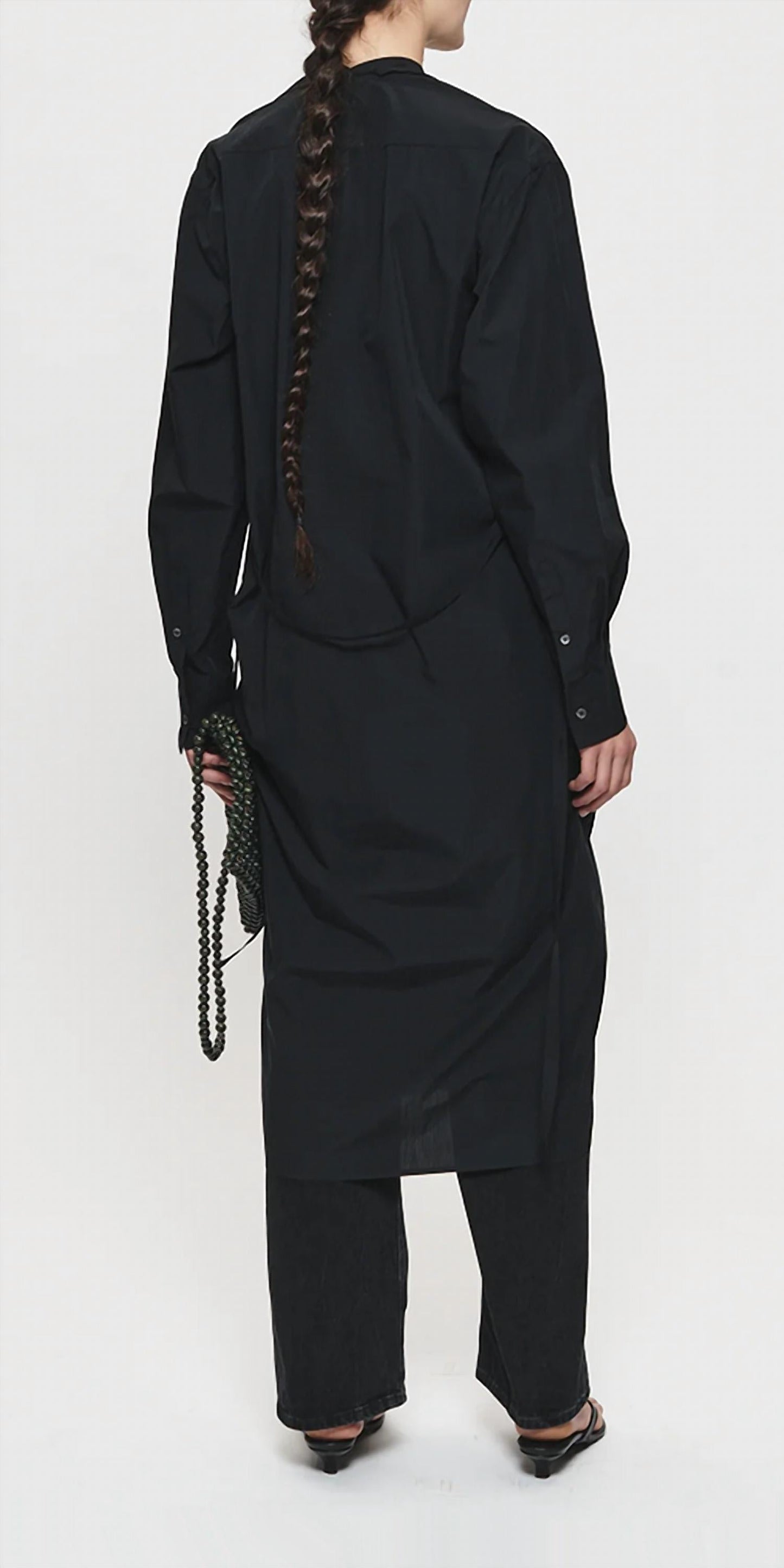 6397 - Women's Colarless Shirtdress