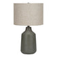 Lighting, Table Lamp, Concrete, Contemporary