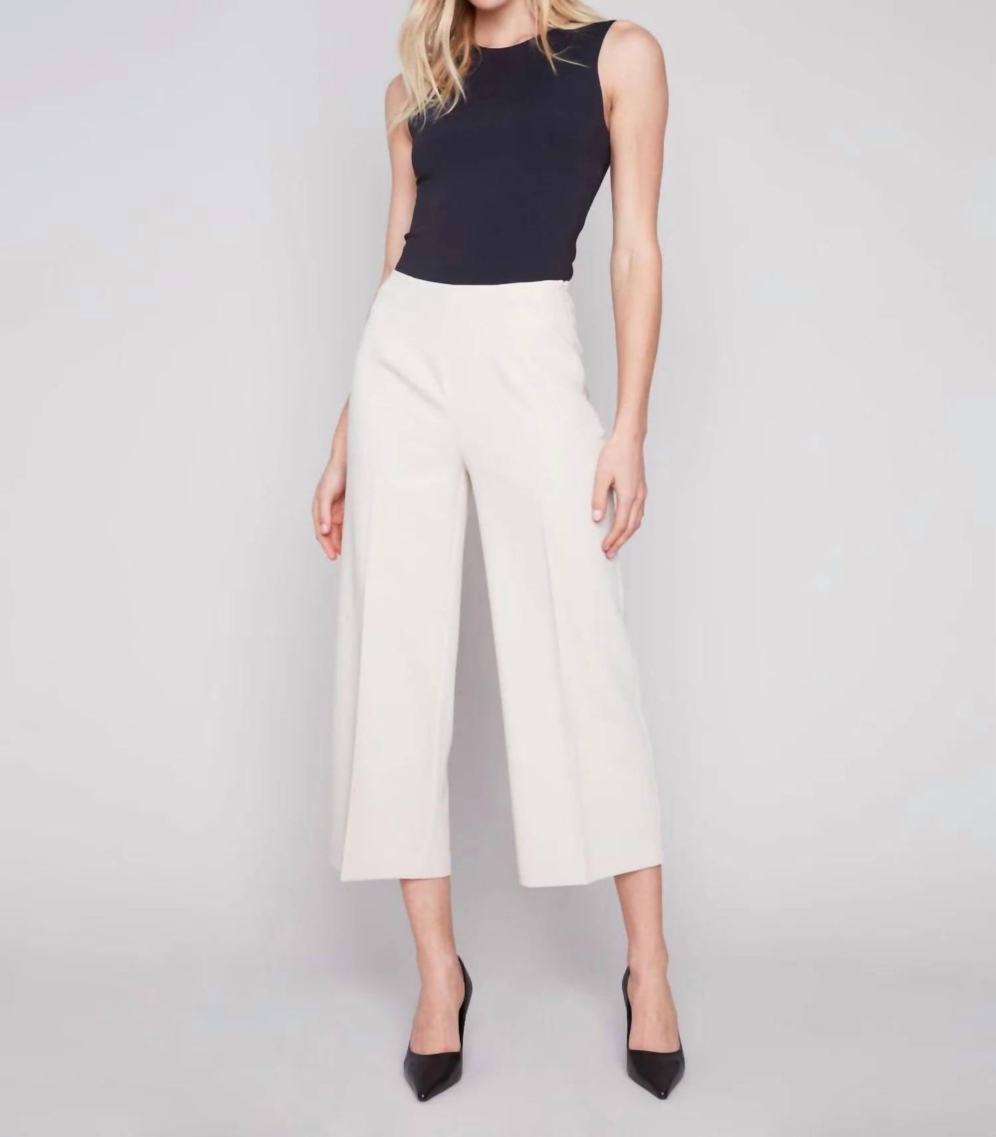 Charlie B - Wide Leg Crop Pant