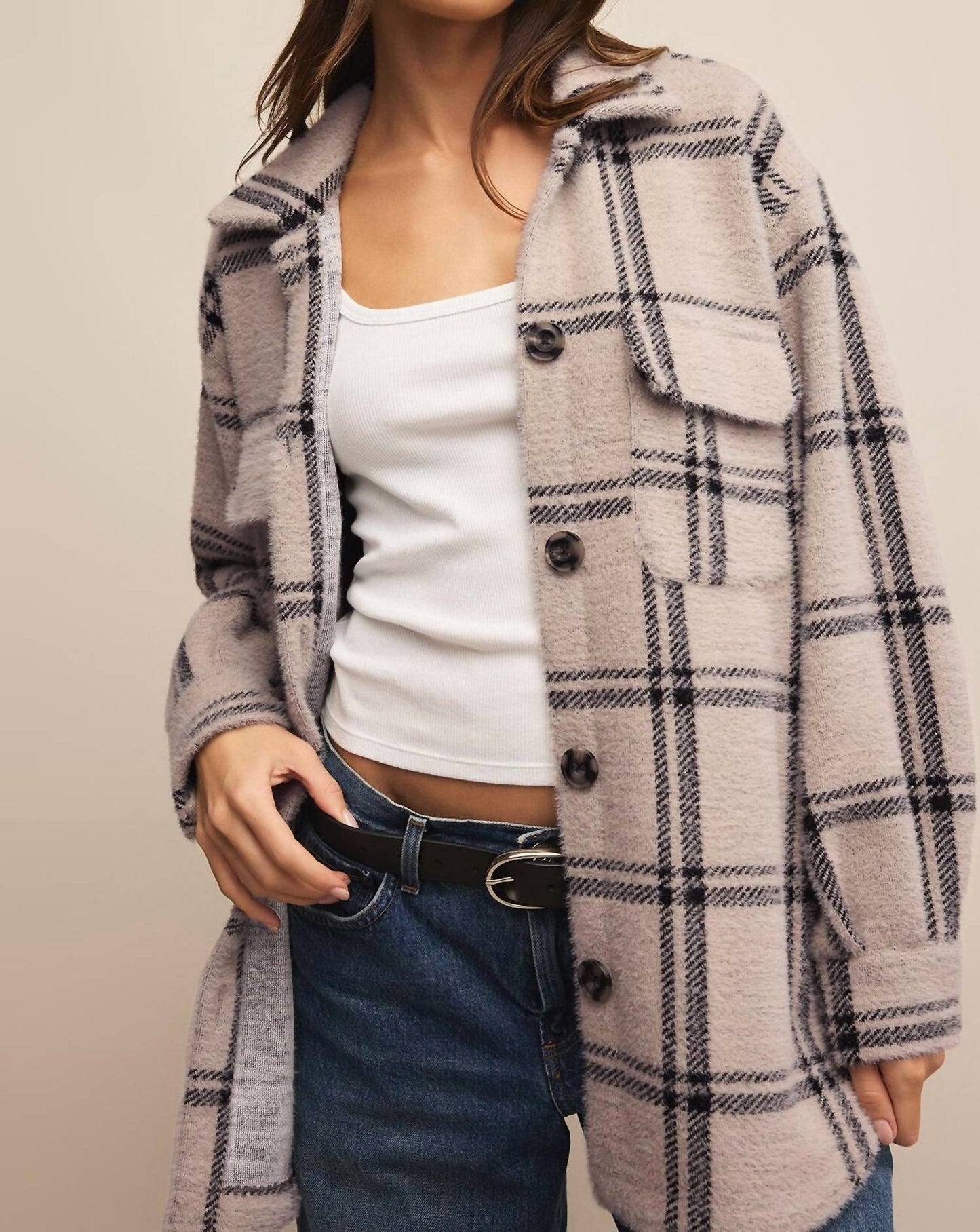 Z Supply - Plaid Tucker Jacket