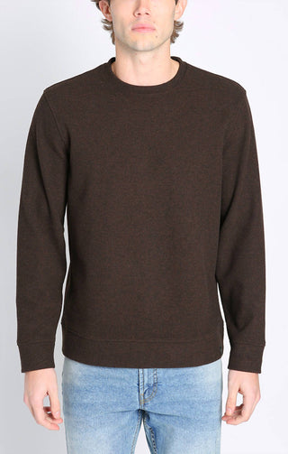 Jachs New York - Wool Blend Soft Long Sleeve Crewneck Sweater