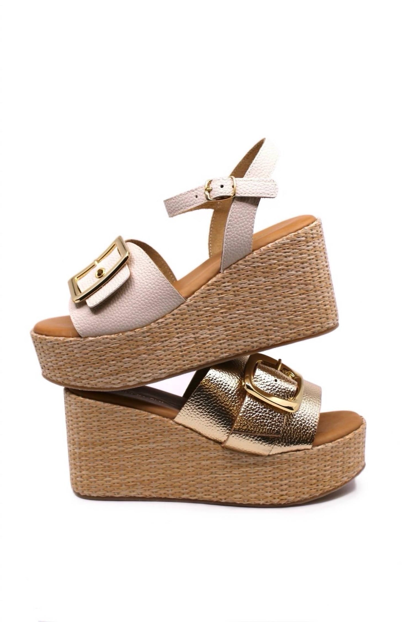 Chocolat Blu - Women's Jana Gold Sandal