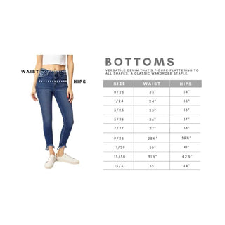 Kancan - Calça Jeans Skinny Desgastada no Tornozelo