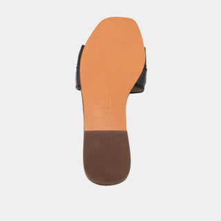 Shu Shop - Sandálias femininas Codie pretas douradas