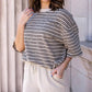 Free People - All Love Stripe Oversized Pocket Tee