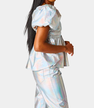 Buddylove - Blusa Houston com manga bufante