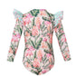 Lia Sahara - Girl's Zipper Long Sleeve One Piece