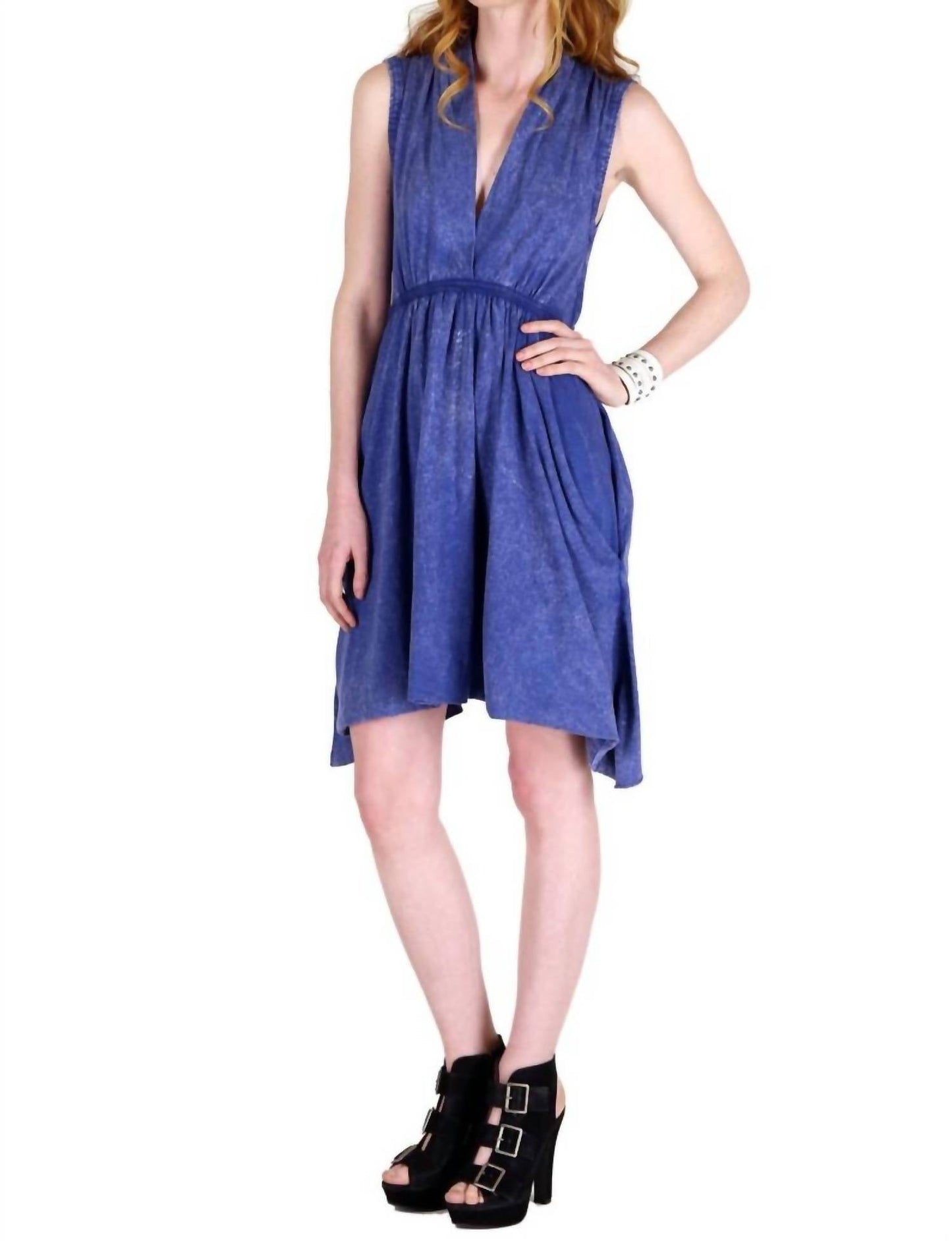 Tough Luv - Grecian Goddess Pocket Dress Tunic