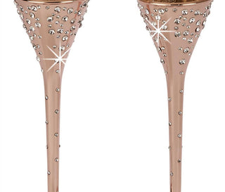 Creative Gifts International - Conjunto de taças de champanhe Galaxy