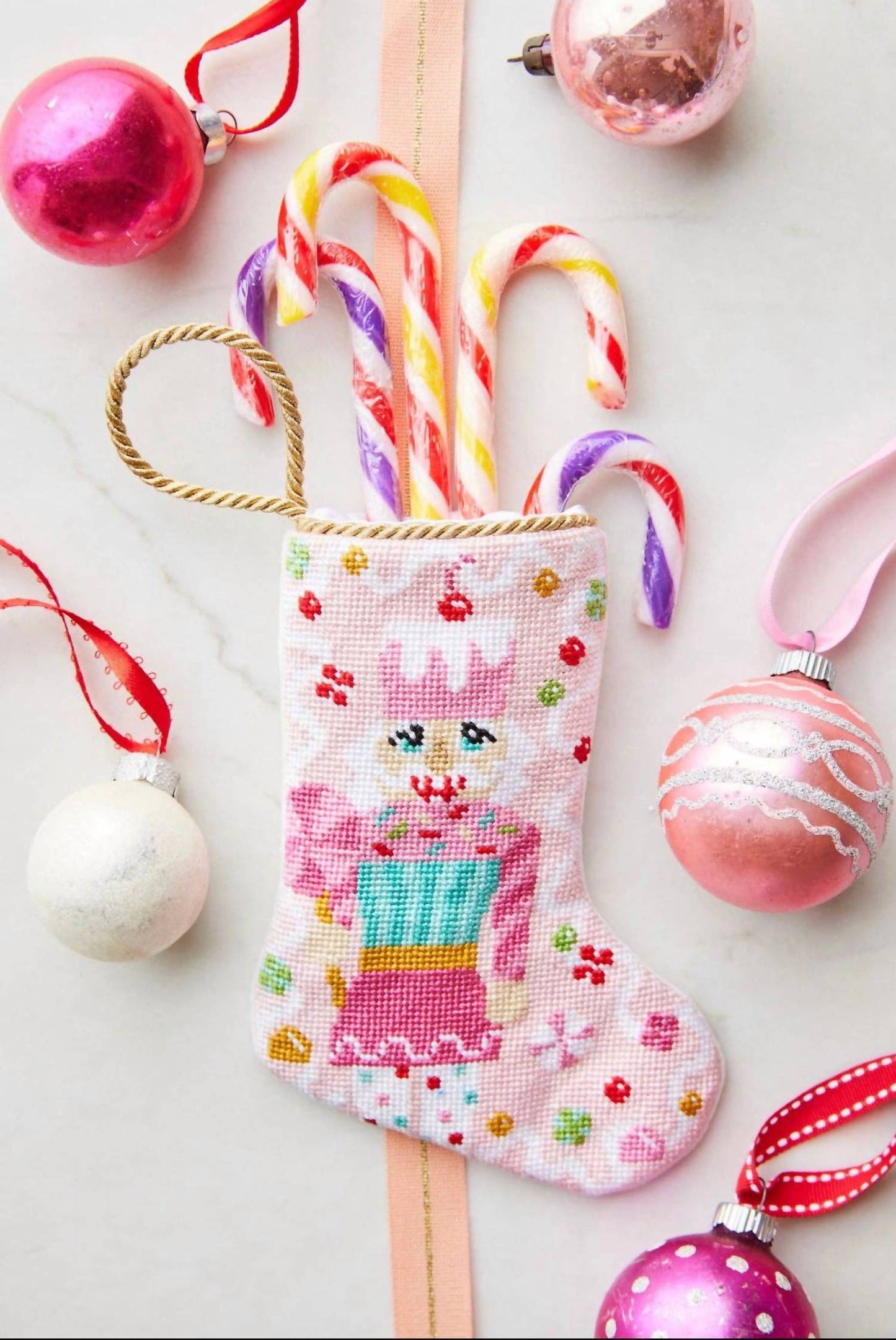 Bauble Stockings - Sugary Sweet Nutcracker