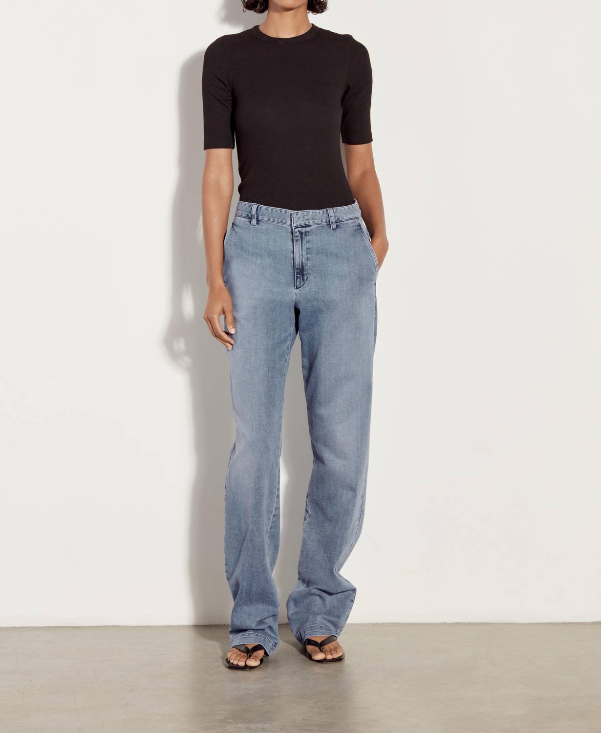 Enza Costa - TEXTURED KNIT HALF SLEEVE BODYSUIT