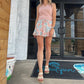 Wishlist - Floral Print Ruffle Mini Skirt