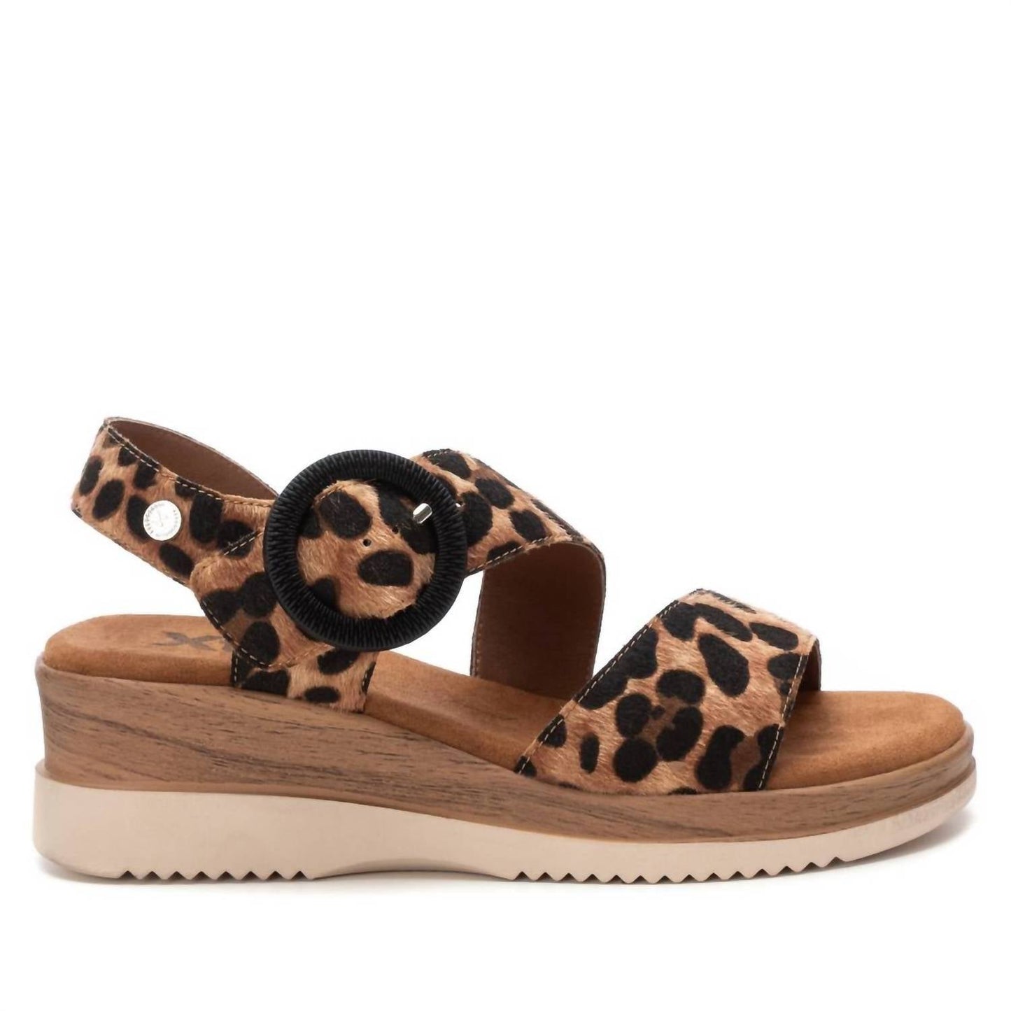 Xti - Women's Animal Print Wedge Sandals