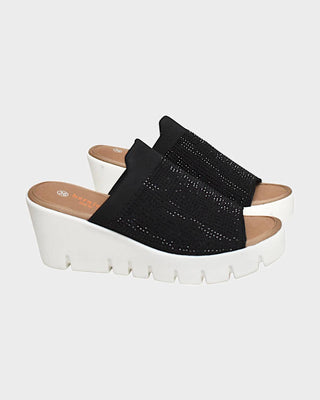 Bernie Mev - Sandália Feminina Venti Crystals Slip On