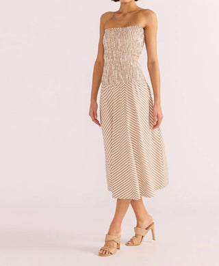 Minkpink - Vestido midi franzido Artemis