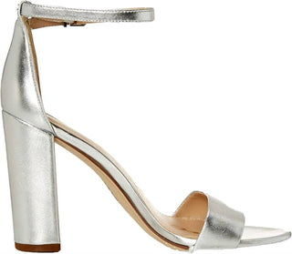 Sam Edelman - Sandália feminina Yaro com tira no tornozelo e bico aberto e salto bloco