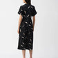 Joseph Ribkoff - Abstract Print Cropped Jumpsuit