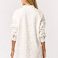Camellia - Textured Button Down Shirt Dress