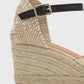 Castaner - Women's Coraline Leather Toe-cap Espadrille