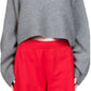 6397 - Wide Rib Crop Sweater