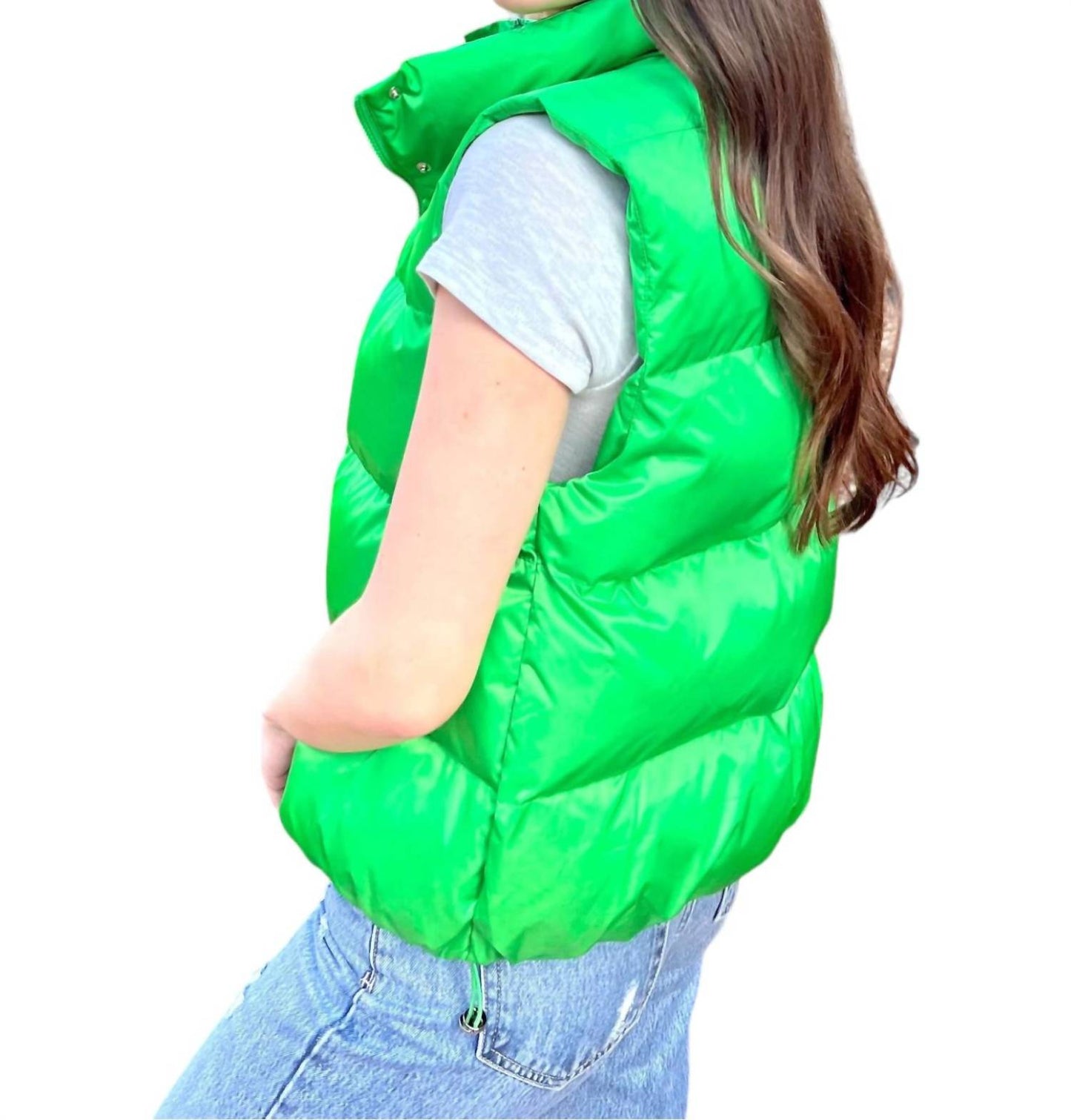 2.7 August Apparel - Don't You Puffer Vest