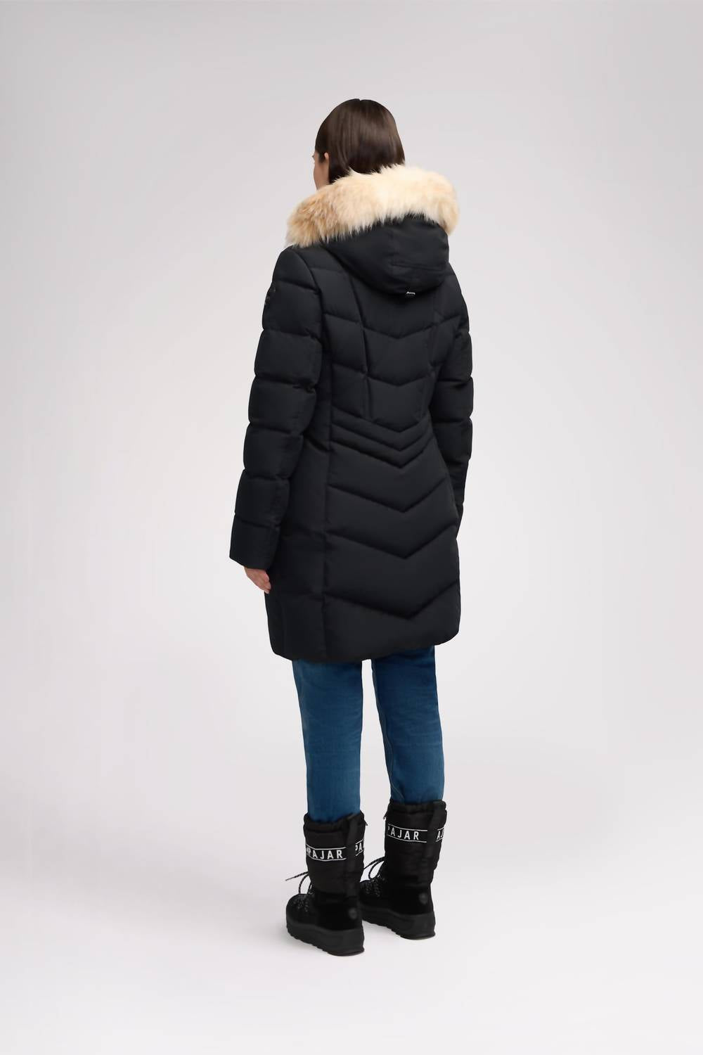 Pajar - Women's January Quilted Puffer Coat With Faux Fur