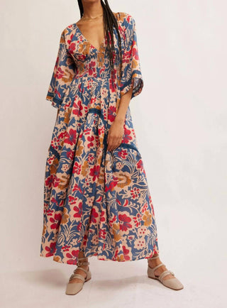 Free People - Vestido longo estampado Dixie