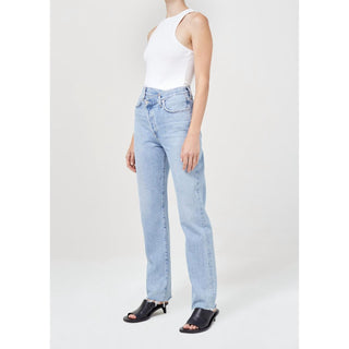 Agolde - Criss Cross Straight Leg Jeans