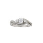 .70ct Diamond Engagement Ring Set 14KT White Gold