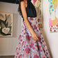 Abbey Glass - Olivia Moonlight Petal Organza Maxi Skirt
