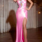 Jovani - Elegant Satin Gown