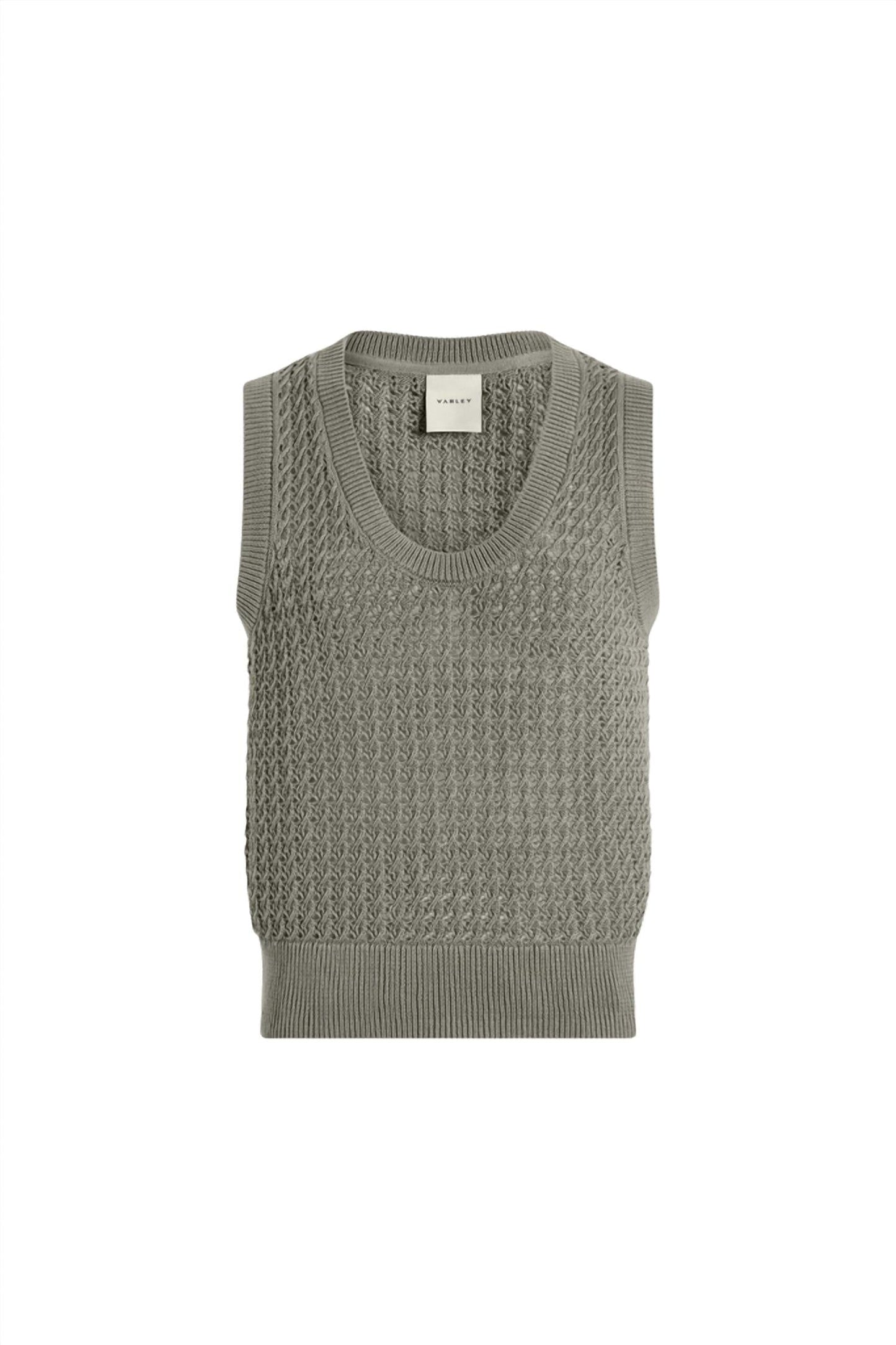Varley - Ferns Open Knit Tank Top