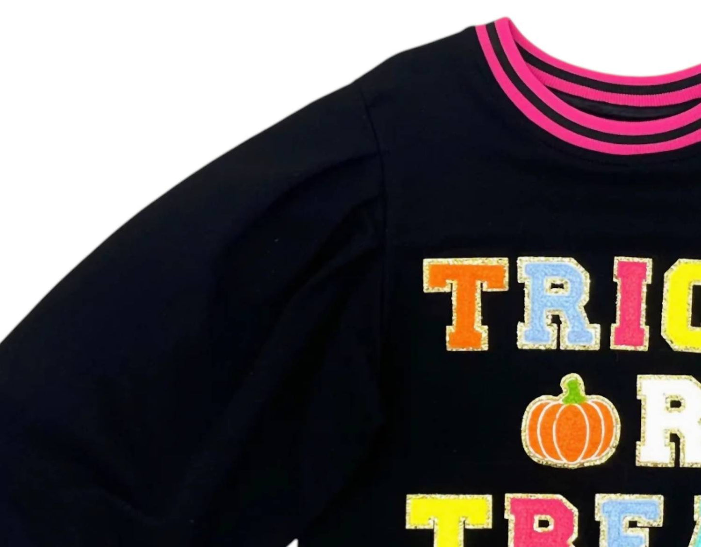 Blended Spirit - Trick Or Treat Puff Sleeve Sweatshirt
