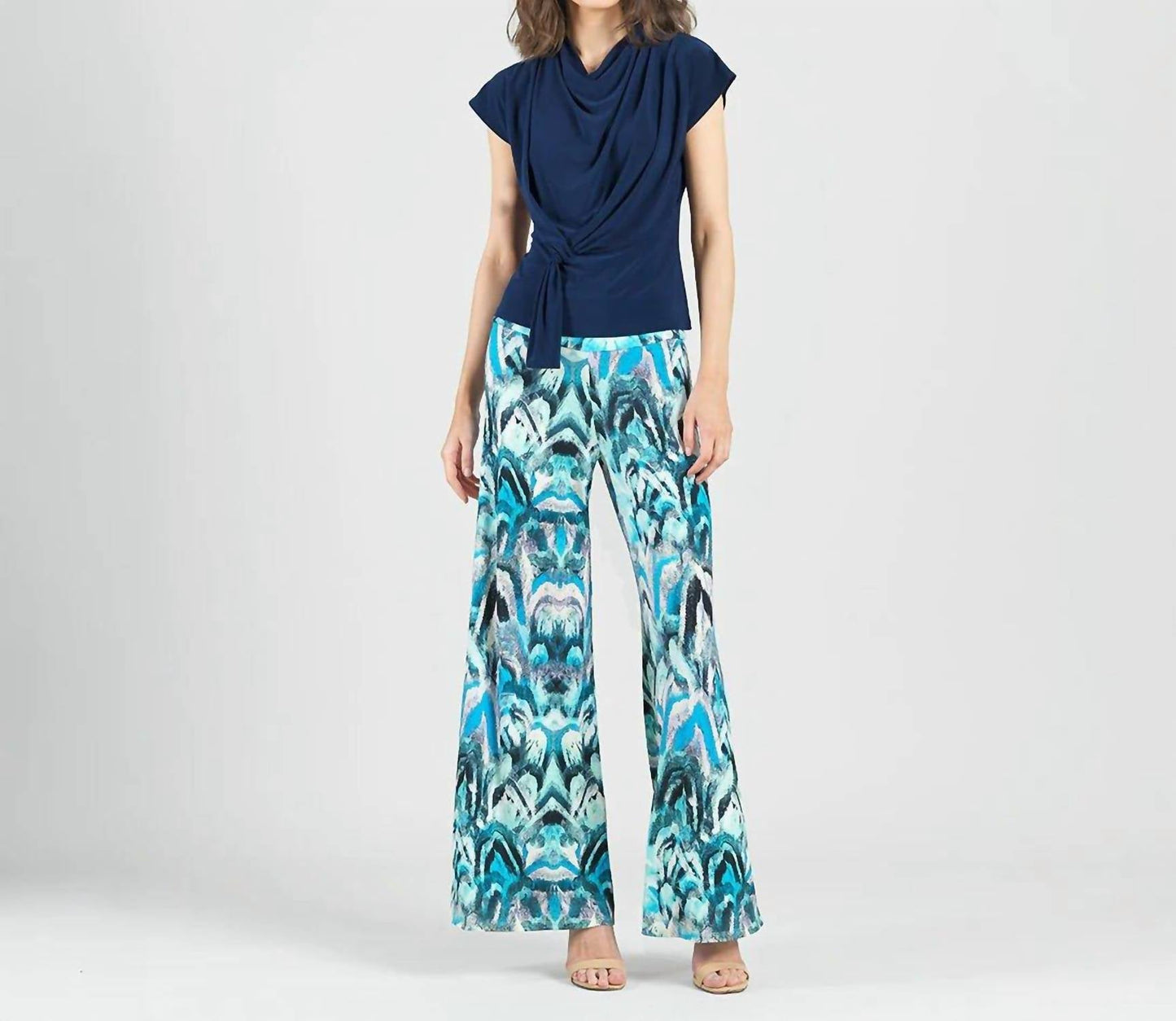 Clara Sunwoo - Drape Neck Loop Front Top