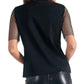 Elan - Mesh Sleeve Tee