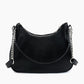 Like Dreams - Women's Auburn Y2k Vegan Dual Quilted Shoulder Bag