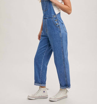 Bluivy - Denim Straight leg Overalls