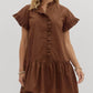 Entro - Hazel Ruffle Mini Dress