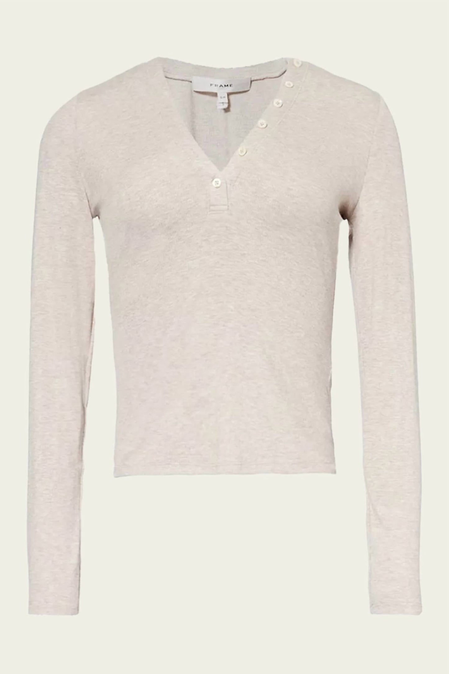 Frame - Women's Slinky Rib Henley Top