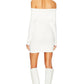 Enza Costa - SWEATER KNIT OFF-SHOULDER TUNIC/MINI