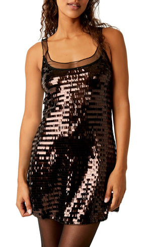 Free People - Vestido curto Disco Fever