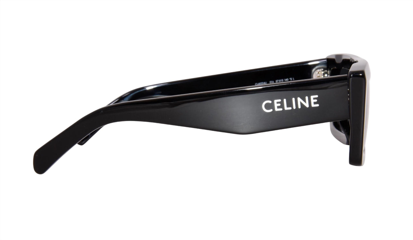 Celine - Rectangle Non Polarized Sunglasses Cl 40214u - 01a
