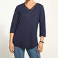 Fdj - Mesh V-neck Top