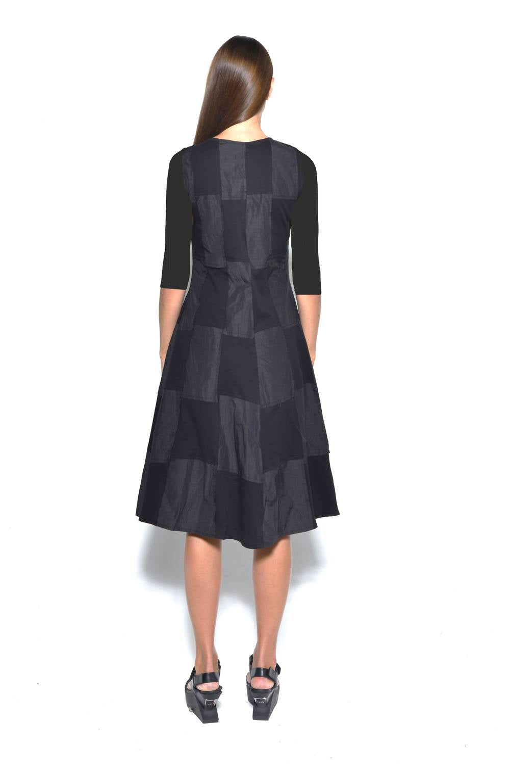 Simply Mila - Chessboard Midi Dress