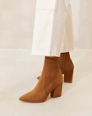 Loeffler Randall - WOMEN'S ISLA SUEDE SLIM ANKLE BOOTIE