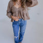 Storia - Peplum Sweater Top