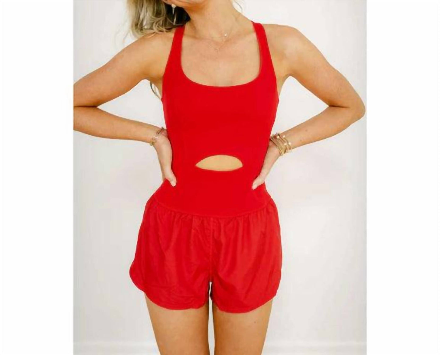 Free People - Righteous Runsie Romper