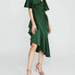 Theia - Gwen Asymmetric Ruffle Dress